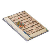 Umwandlung des Heiligen Paul Mittelaltermanuskript Notizblock (Rechte Seite)