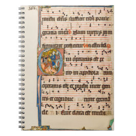 Umwandlung des Heiligen Paul Mittelaltermanuskript Notizblock