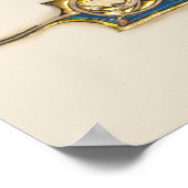 Umwandlung des Heiligen Paul Mittelaltermanuskript Poster (Ecke)