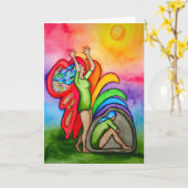 Umwandlung durch Rita Loyd Karte (Gelbe Blume)