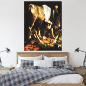 Umwandlung von Caravaggio in Damaskus Leinwanddruck (Insitu (Schlafzimmer))