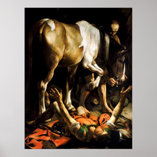 Umwandlung von Caravaggio in Damaskus Poster (Vorne)
