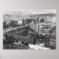 Umwandlung von Paris: Gebäude 1861