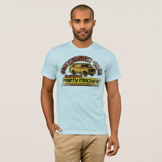 Umwandlungs-Packwagen-Shirt T-Shirt (Vorne ganz)