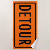 UMWEG-BADETUCH STRANDTUCH (Vorderseite)