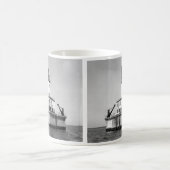 Umweg-Riff-Leuchtturm Kaffeetasse (Mittel)