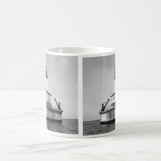 Umweg-Riff-Leuchtturm Kaffeetasse (Mittel)