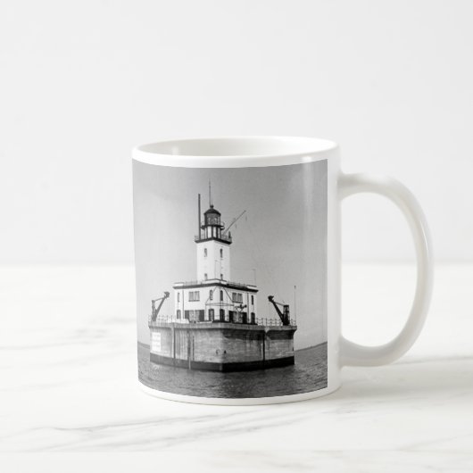 Umweg-Riff-Leuchtturm Kaffeetasse (Rechts)