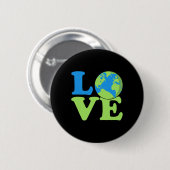 Umwelt des Earth Day Friendly Ecology Environment Button (Vorne & Hinten)