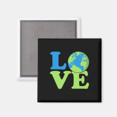 Umwelt des Earth Day Friendly Ecology Environment Magnet (Vorderseite/Rückseite)