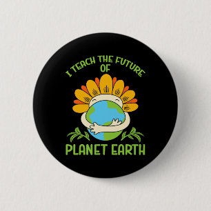 Umwelt des Earth Day I lehre die Zukunft des Plans Button
