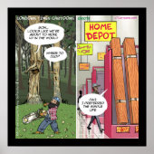 Umwelt: Höhepunkt der Mobile Trees Funny Poster (Vorne)