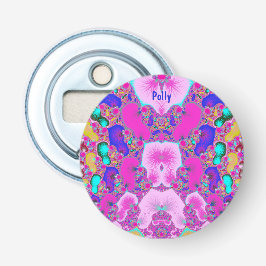 UMWELT ~ Hübsche mehrfarbige ~ 3D-Fraktal Flaschenöffner