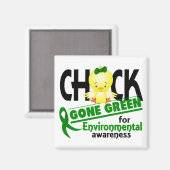 Umwelt Kick Gone Green 2 Magnet (Vorderseite/Rückseite)