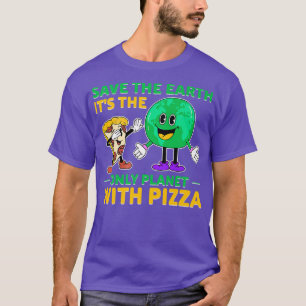 Umweltaktivist Pizza Lover T-Shirt Funny Zitat