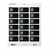 UmweltAmerika Adressaufkleber (Vorne)