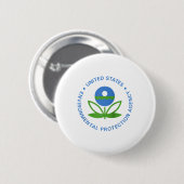 Umweltbehörde EPA-Logo-Umgebung Button (Vorne & Hinten)