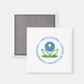 Umweltbehörde EPA-Logo-Umgebung Magnet (Vorderseite/Rückseite)