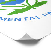 Umweltbehörde EPA-Logo-Umgebung Poster (Ecke)