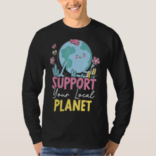 Umweltbewusste Natur Recycle Mutter Erde Da T-Shirt