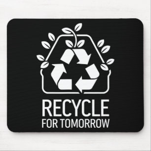 Umweltbewusster Naturliebhaber Earth Day Recyceln Mousepad