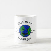 Umweltbewusstsein (EcoFreak) Kaffeetasse (Mittel)