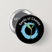 Umweltbewusstsein - Ziele des Wandels Button (Vorne & Hinten)