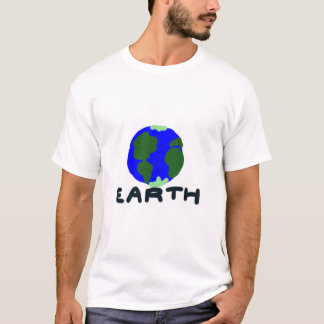 Umweltbewusstseins-Design #2 (Digitale Erde) T-Shirt