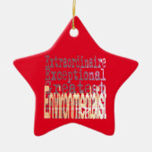 Umweltexperte Keramik Ornament (Vorne)