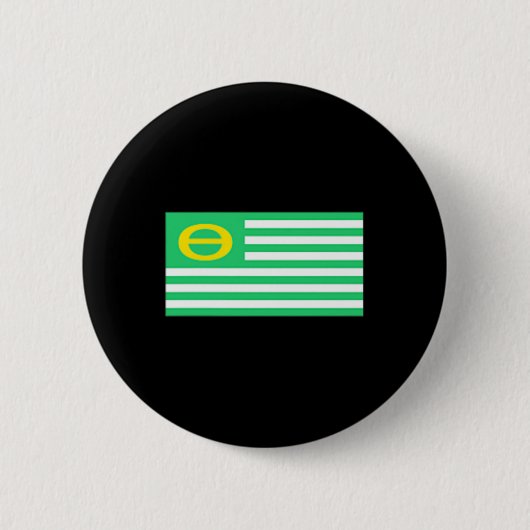 Umweltflagge - Erster Tag 2 Button (Vorderseite)