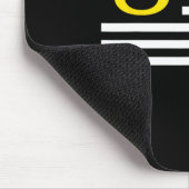 Umweltflagge - Tag der Erde Mousepad (Ecke)