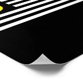 Umweltflagge - Tag der Erde Poster (Ecke)