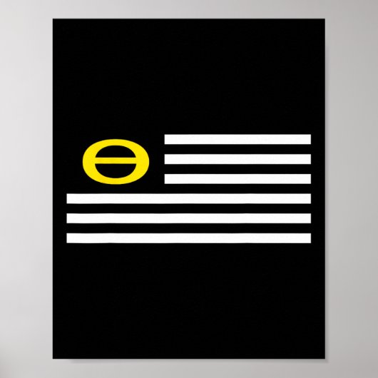 Umweltflagge - Tag der Erde Poster (Vorne)