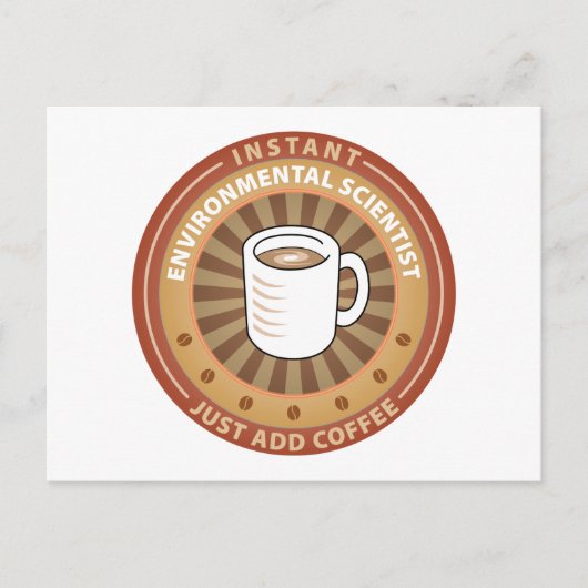 Umweltforscher Postkarte (Vorderseite)