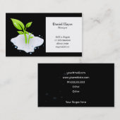 Umweltfreundliche Visitenkarten Visitenkarte (Vorne/Hinten)