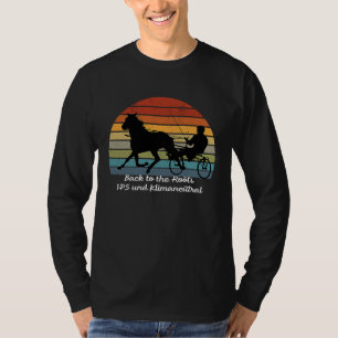 Umweltfreundliches Fahren Reiten und Kutsche T-Shirt