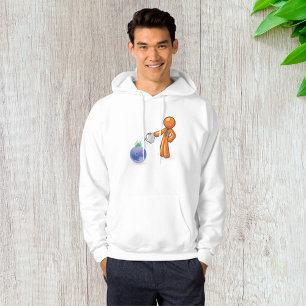 Umweltfreundliches Unternehmenswachstum Mann bewäs Hoodie