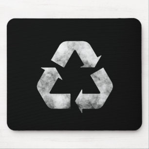 Umweltfreundliches Zeichen - Alles-Recycler Mousepad