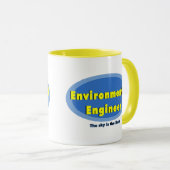 Umweltingenieur Oval Tasse (VorderseiteRechts)