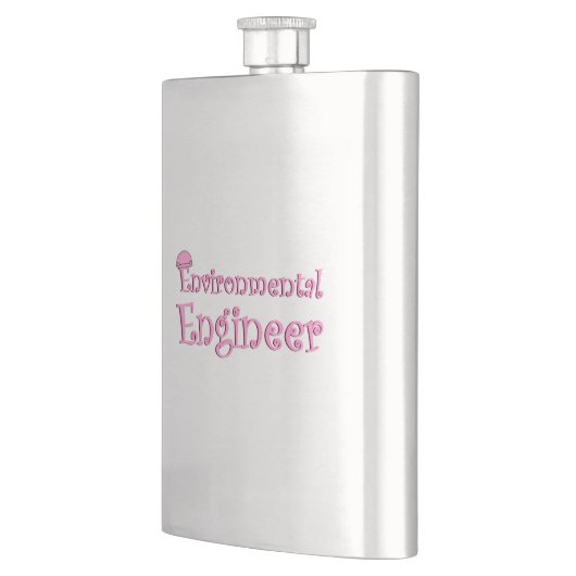 Umweltingenieur Pink Flachmann (Links)