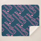 Umweltingenieur Pink Sherpadecke (Vorderseite (Horizontal))