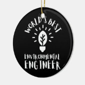 Umweltingenieur und Umweltwissenschaft Keramik Ornament (Links)