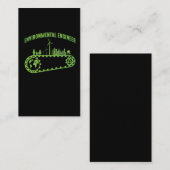 Umweltingenieurwesen Visitenkarte (Vorne/Hinten)