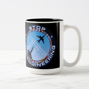 Umweltpflege - Trinkgeschirr, Tasse, Becher Zweifarbige Tasse
