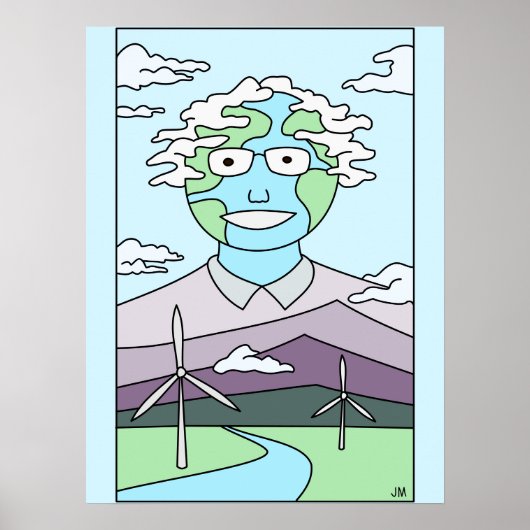 Umweltplakat Poster (Vorne)