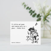 Umweltpostkarte Postkarte (Stehend Vorderseite)