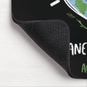 Umweltschutz_ Der Planet ist grün... Mousepad (Ecke)