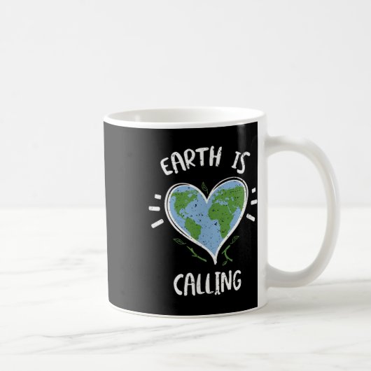 Umweltschutz_ Die Erde ruft an - Erde Kaffeetasse (Rechts)