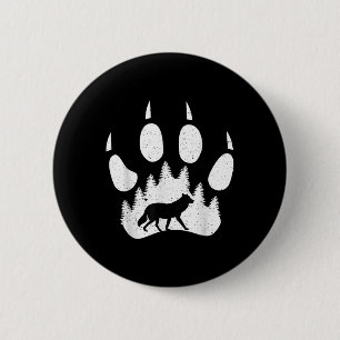 Umweltschutz Footprint Klimaschutz Button