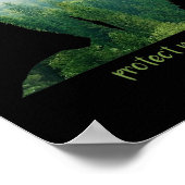 Umweltschutz für Frauen Poster (Ecke)